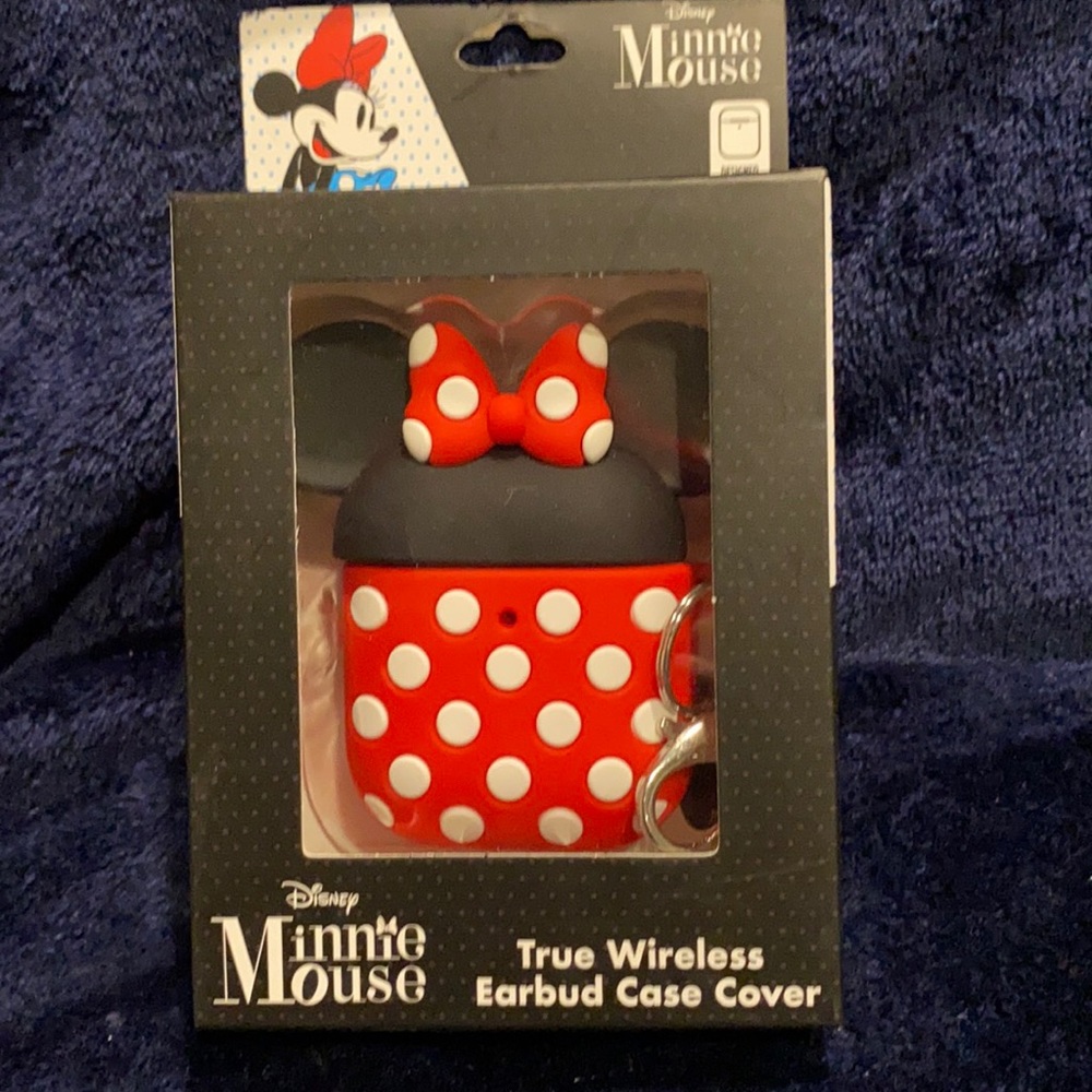 New Disney Minnie Mouse true wireless earbuds case cover